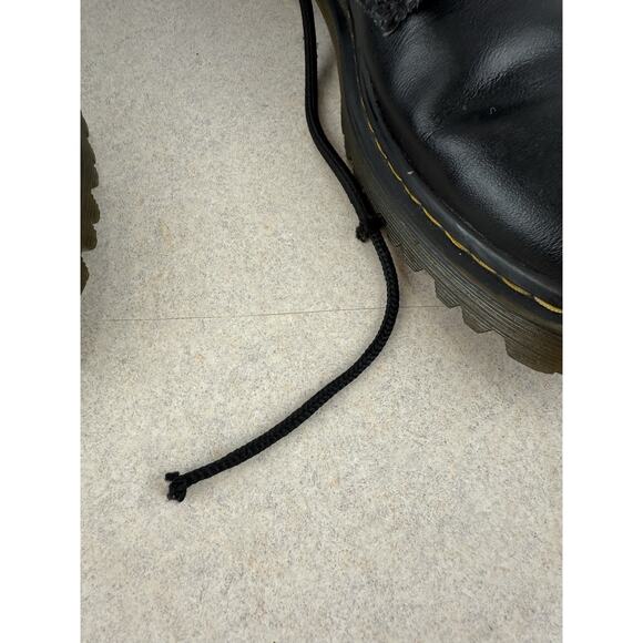 Men Doc Dr Marten Air Wair Awley Black Laced‎ Up Combat Boot size 8 M Soft Toe - Picture 12 of 12